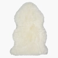 Pele cordeiro KEJSERLIND 50x85cm branco