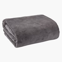 Throw DRAGEHODE 140x200 fleece grey