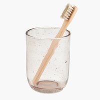 Suporte escova de dentes ESSVIK vidro reciclado