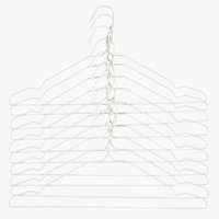 Hangers TONNI L43cm 10 pack white