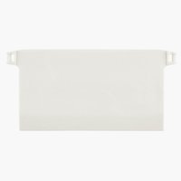 Bottom weight for vertical blinds pack of 6 white