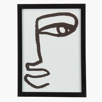 Cadre photo VALTER 15x21cm noir