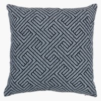 Sierkussen SKOGFIOL 45x45 blauw