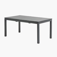 Stôl VATTRUP Š95xD170/273 čierna