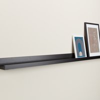 Fotohylla AVNEDE 115x7 svart