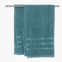 Handdoek YSBY 50x90 oud blauw