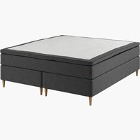 Boxspring 180x210 GOLD C75 latex grijs-40