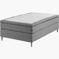 Kontinentalsäng 120x200 GOLD C75 memory grå-40