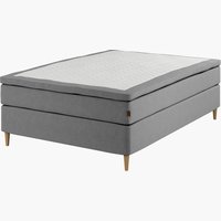 Kontinentalsäng 140x200 GOLD C75 memory grå-23
