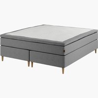 Boxspring 180x200 GOLD C75 latex grijs-23