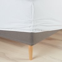Fitted sheet FRIDA KING white