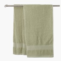 Håndklæde UPPSALA 50x90cm lysegrøn