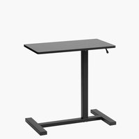 Állítható magasságú asztal BOESTOFTE 70x40 gázliftes fekete