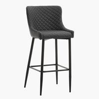 Bar stool PEBRINGE grey