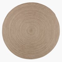 Rug MASKROS D160 taupe/beige