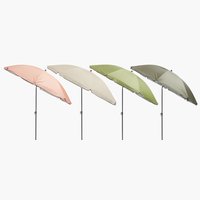 Garden parasols, and bases |