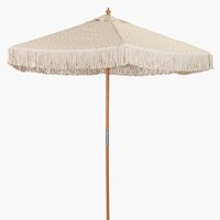 Parasol YPPENBJERG D200 Beige/yellow dots