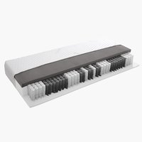 Taschenfederkernmatratze 140x200 SEMBELLA S250 BLACK MEDIUM