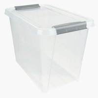 Boîte de rangement PROBOX 65L a/couvercle transparent