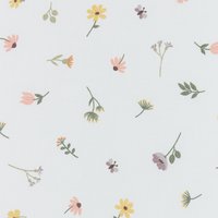 Скатертина HVITMYRAK 140см квіти мікс