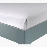 Flat sheet sateen DBL 300TC white