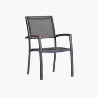 Stacking chair MADERNE grey