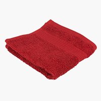Asciugamano viso KARLSTAD 30x28 rosso