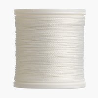 Sytråd 80m hvit ekstra sterk polyester