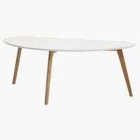 Τραπέζι μέσης LEJRE 60x120 λευκό/δρυς