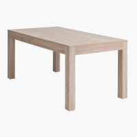 Dining table HASLUND 90x160/294 oak