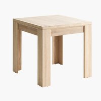 Dining table HASLUND 80x80/160 oak