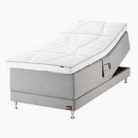 Regulerbar seng 90x200 TEMPRAKON E200 grå-30 M