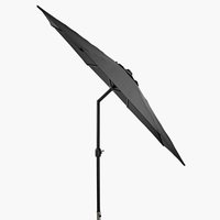 Market parasol AGGER D300 black