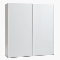 Wardrobe TARP 202x221 white high gloss