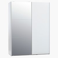 Wardrobe TARP 151x201 w/mirror white