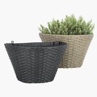 Vaso jardim REDDIK L18xC30xA18 sort.