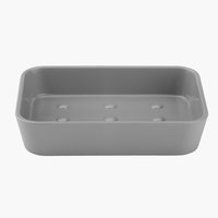 Saboneteira MALA plástico cinzento