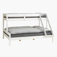 Stapelbed VESTERVIG 90/140x200 inclusief ladder wit
