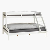 Bunk bed VESTERVIG 90/150x200 incl. ladder white