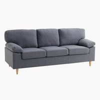 Sofa GEDVED 3-seater grey