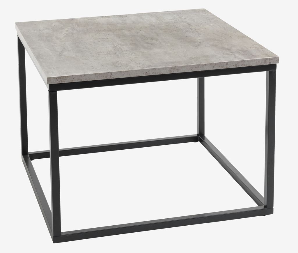End table DOKKEDAL 60x60 concrete color | JYSK