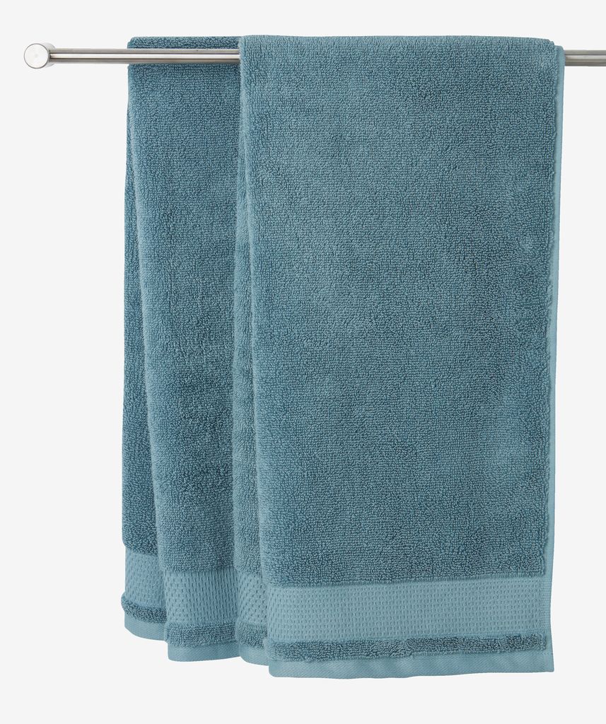 Guest towel NORA 40x60 dusty blue JYSK