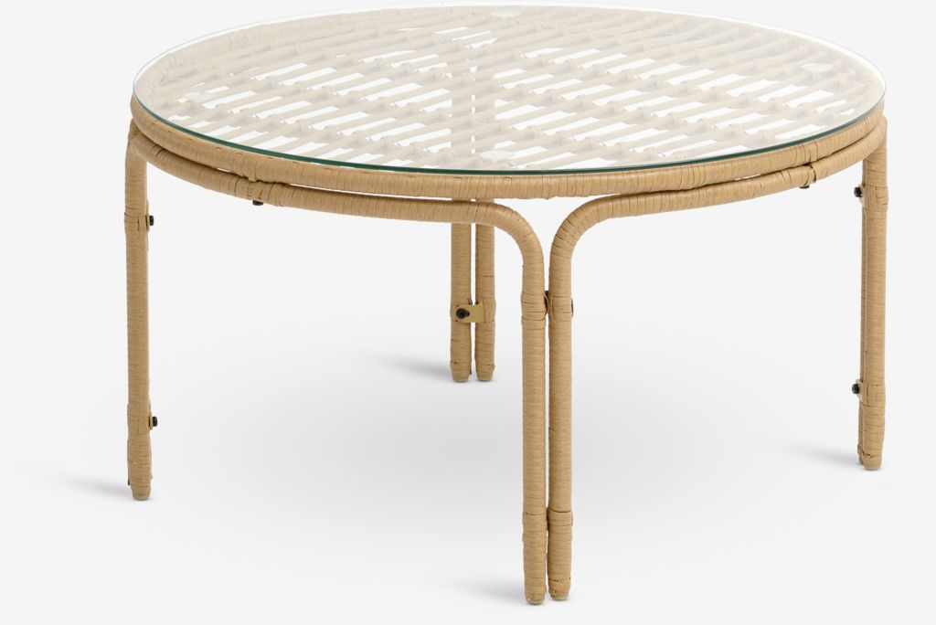 Lounge-Tisch JENNUM Ø80xH44 natur