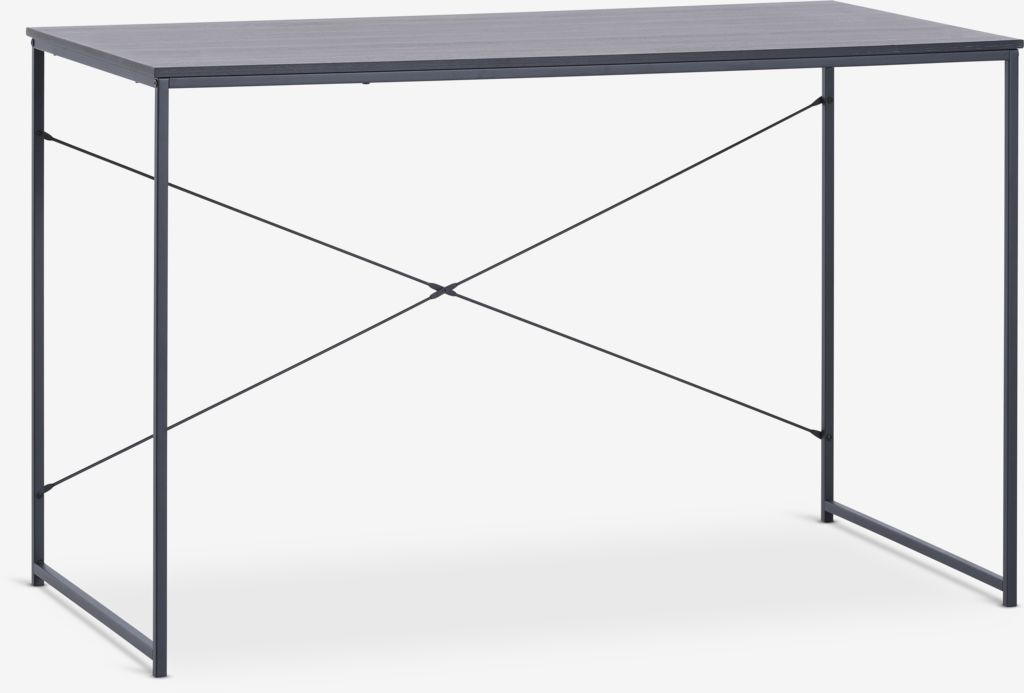 Møbelmontering JYSK Skrivebord ASTRUP 60×120 sort 60 cm x 75 cm | Billig & Hurtig i København