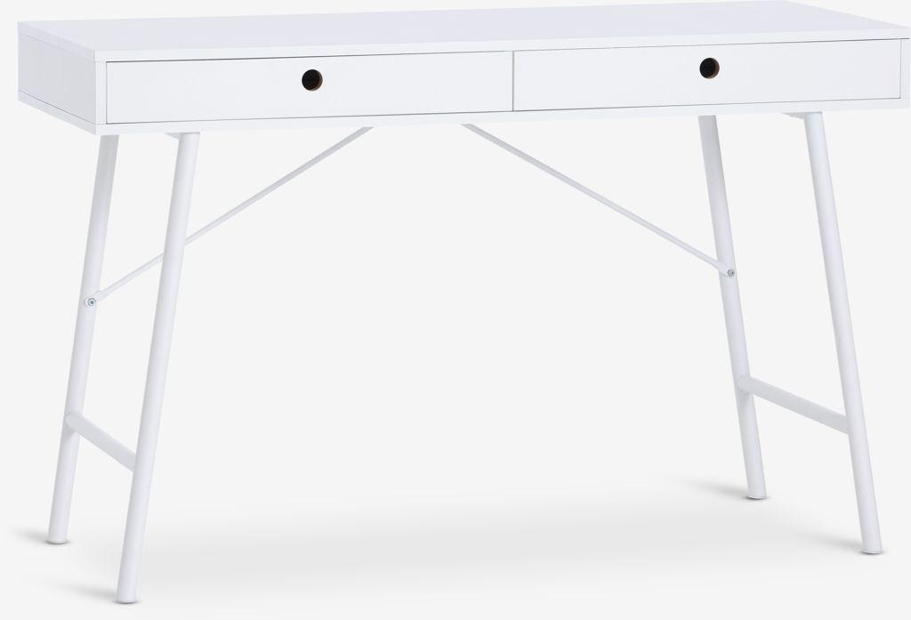 Skrivbord LINDVED 48x120 2 lådor vit