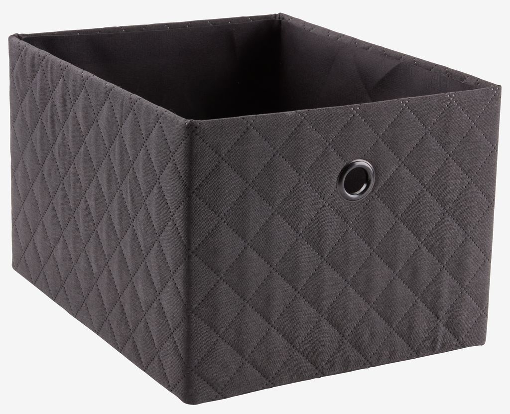 Cesta CEBROSA Metallo 132 cm 62 cm Grigio grafite