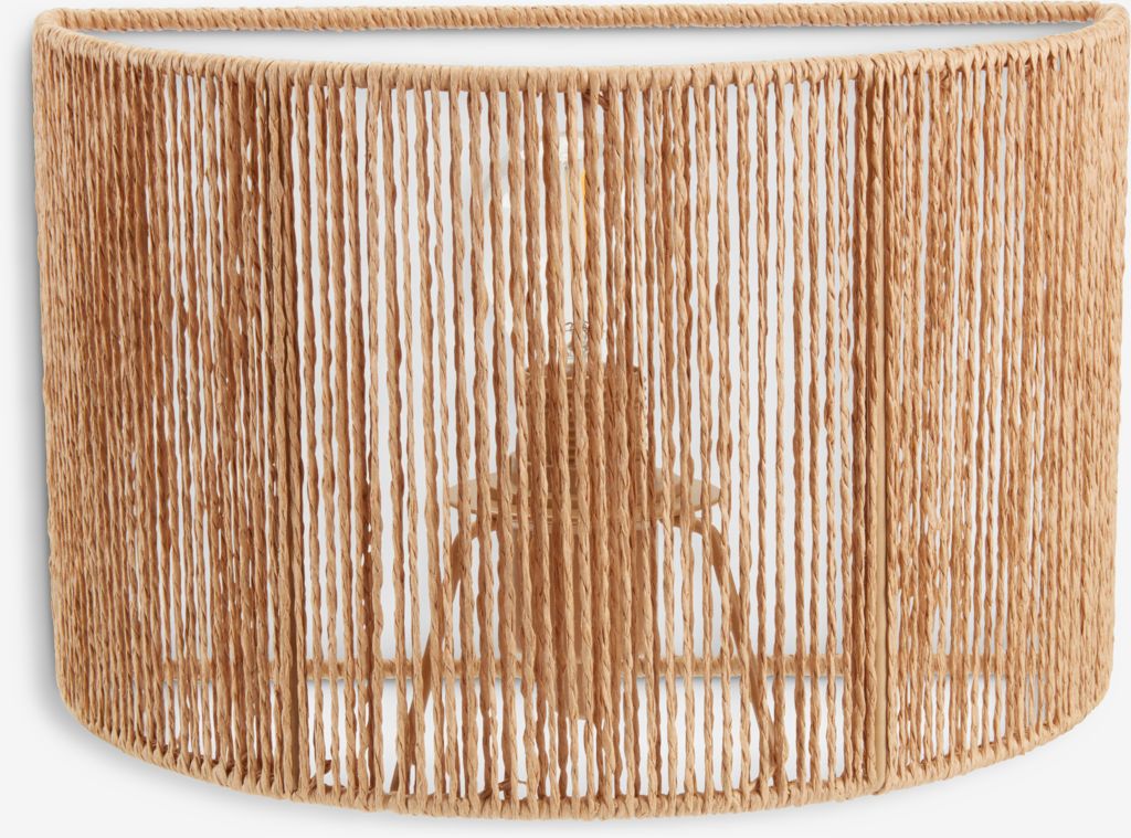 Wall lamp LINUS D25xH16cm Brown JYSK