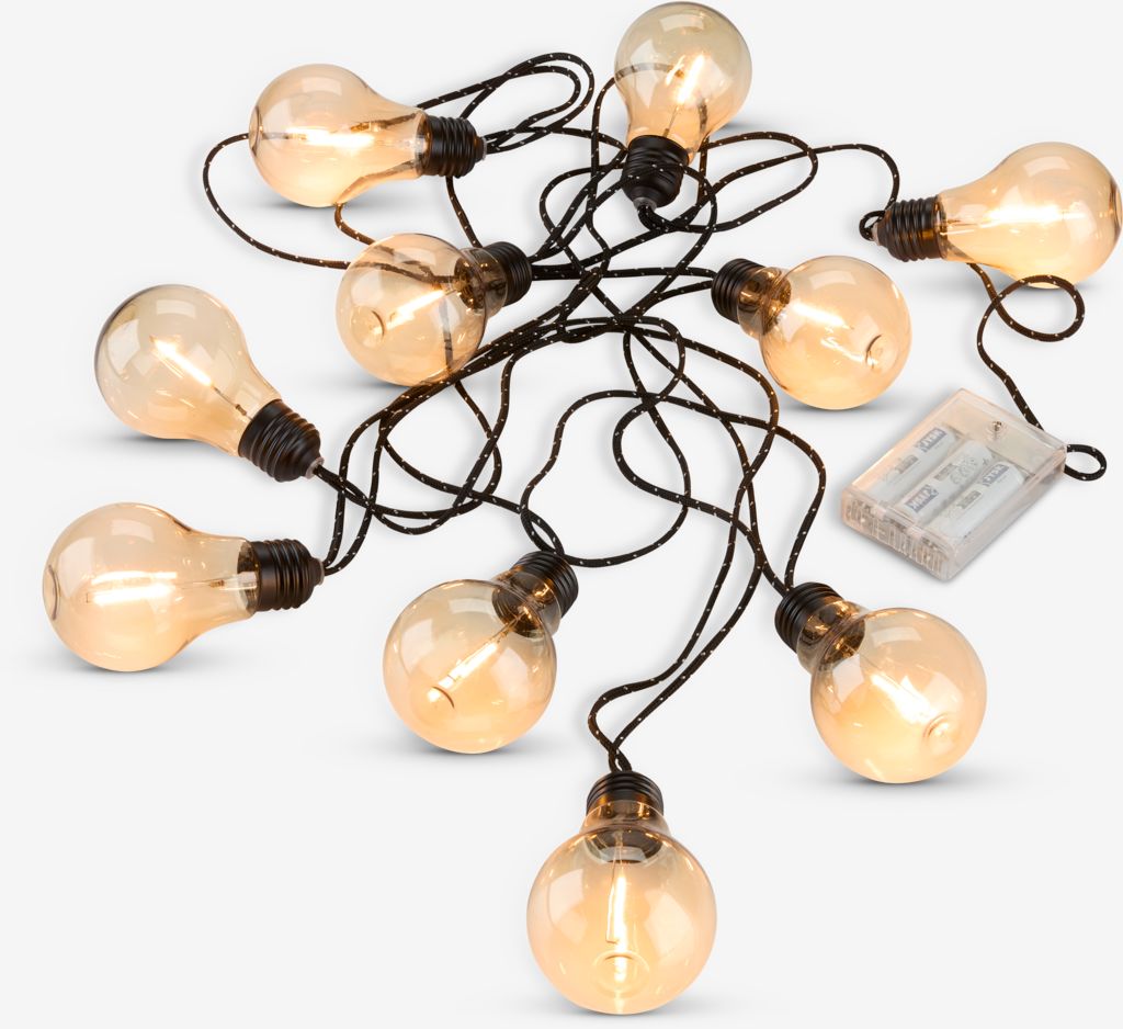Guirlande lumineuse ASHEIM L480cm a/minuterie | JYSK