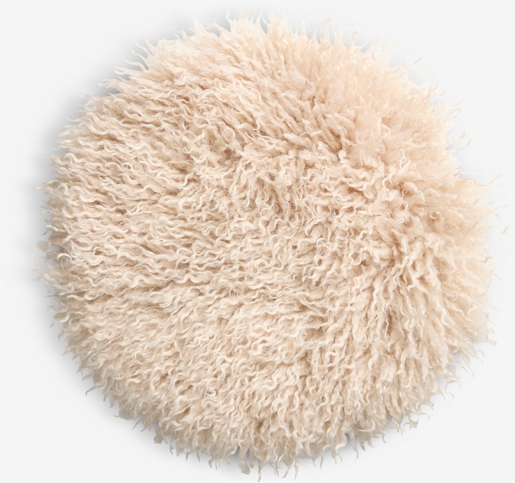 Sitzkissen KORSKNAP Ø34 beige