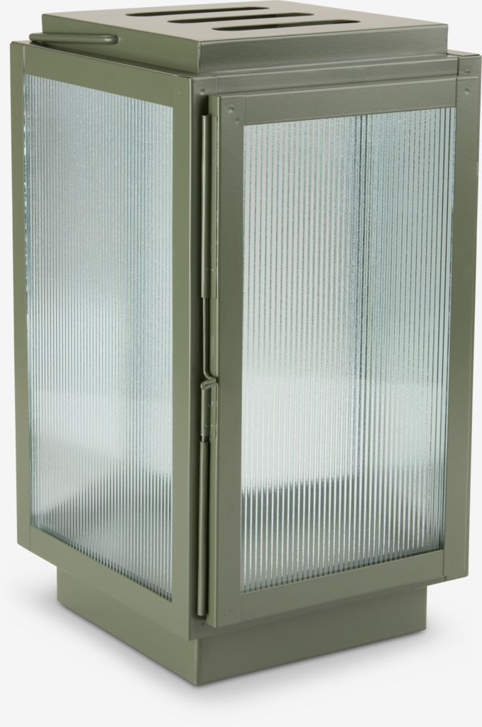 Trespass Lanterna 4 LED, Verde Scuro, Compatta, Leggera, Con Maniglia